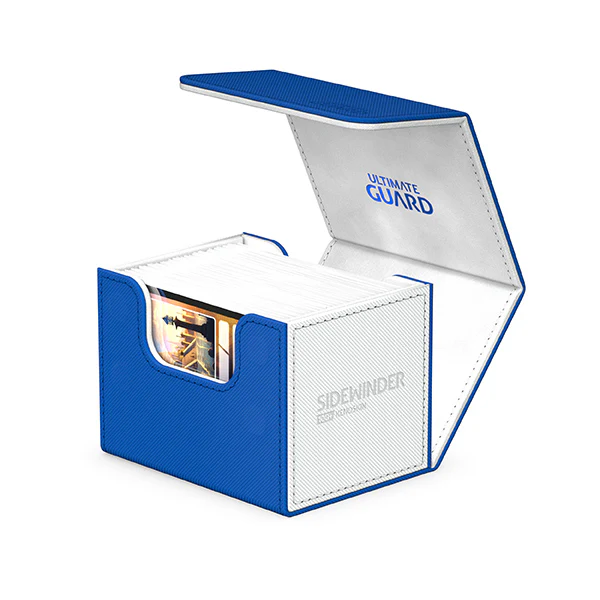 Deck Case: Sidewinder 100+ Standard Size Synergy- White/Blue - Image 2