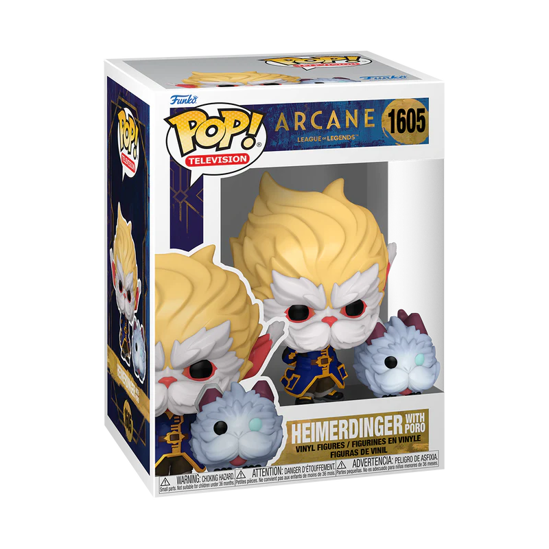 Funko Pop! Arcane League of Legends - Heimerdinger with Poro