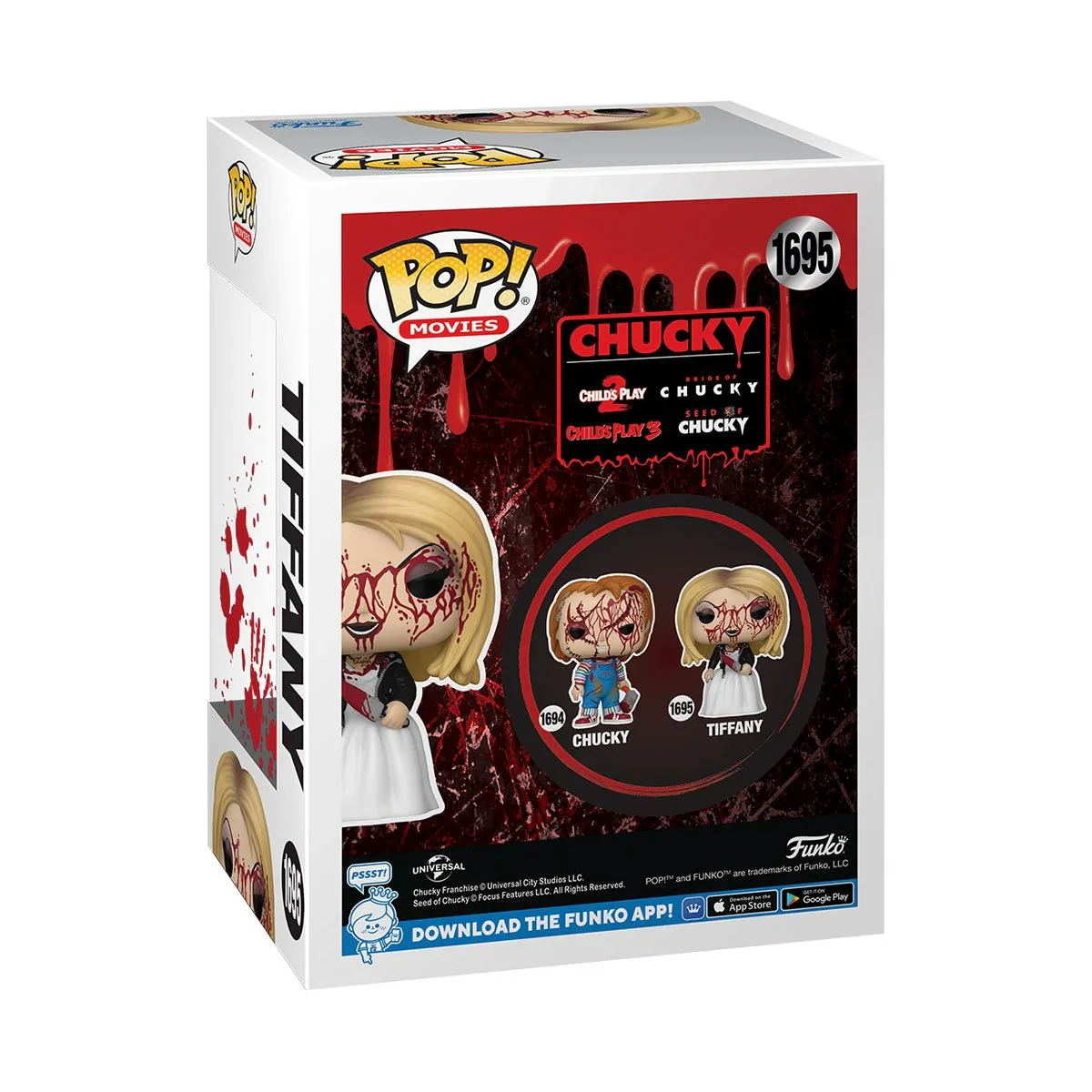 Funko Pop! Bride of Chucky - Tiffany Bloody (Entertainment Earth) - Image 3