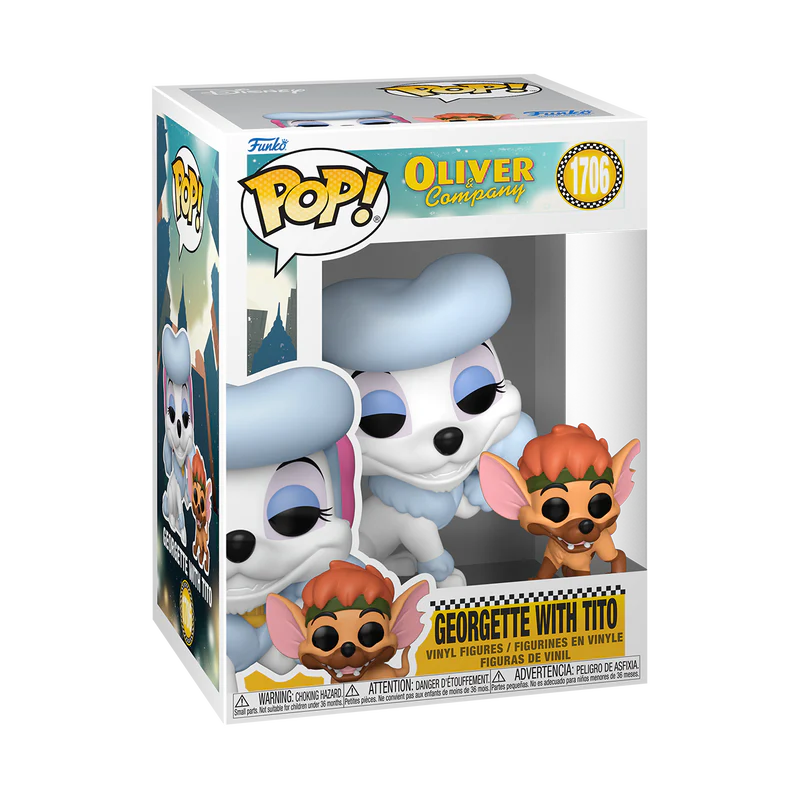 Funko Pop! Oliver & Company - Georgette With Tito