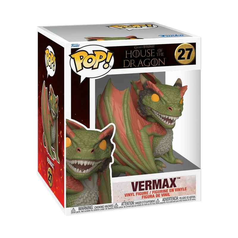 Funko Pop! House of the Dragon - Vermax 6 Inch
