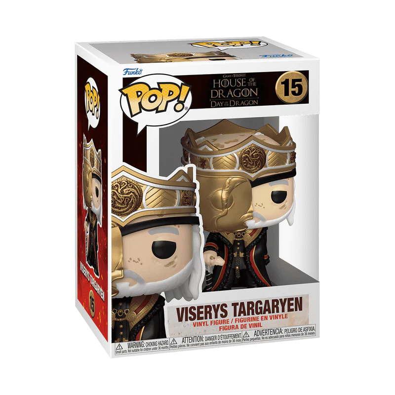 Funko Pop! House of the Dragon - Viserys Targaryen with Mask