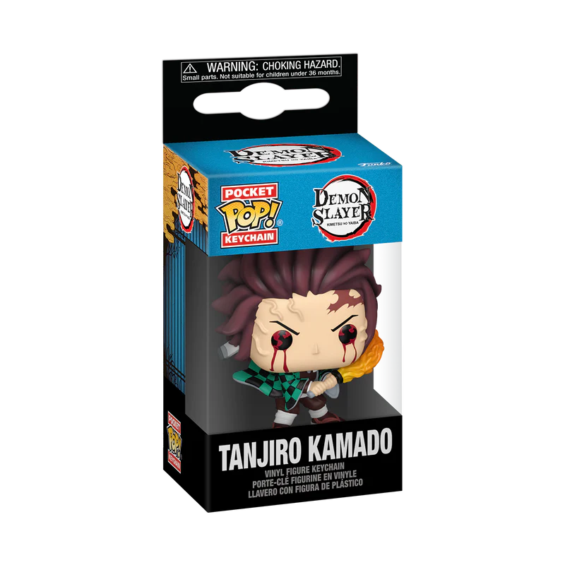 Funko Pop! Keychain: Demon Slayer - Tanjiro Kamado Sun Breathing