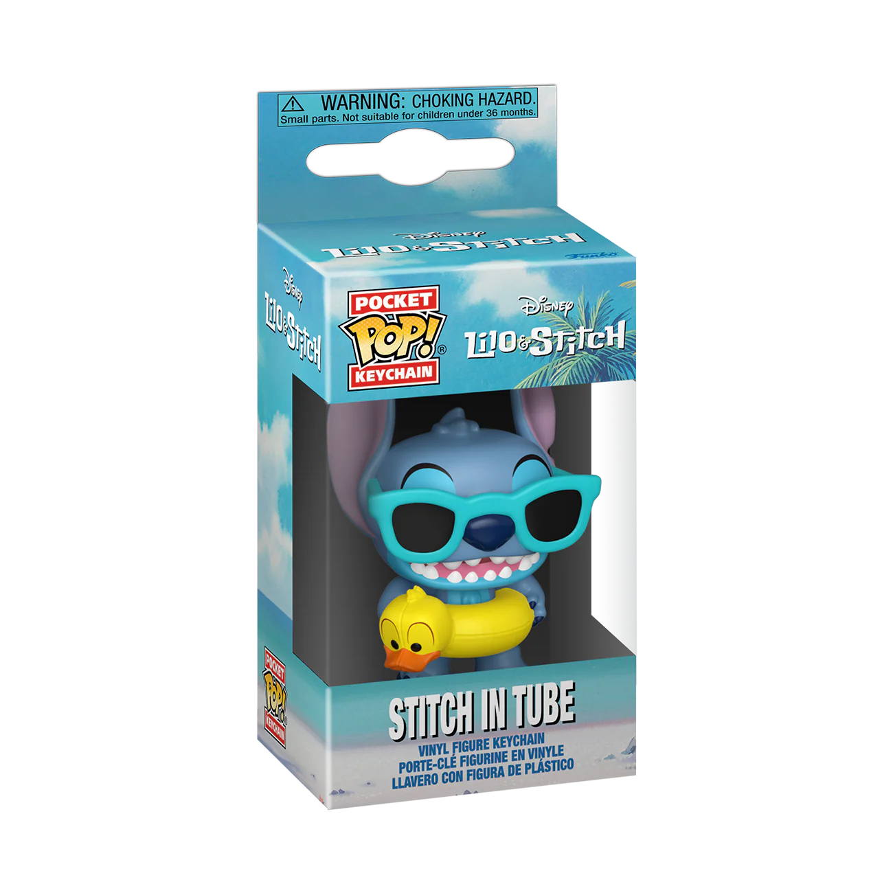 Funko Pop! Keychain: Disney - Stitch with Tube
