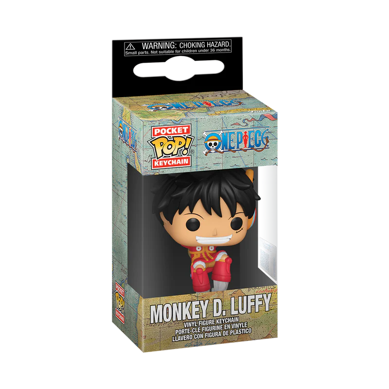 Funko Pop! Keychain: One Piece - Luffy Egghead (BoxLunch)