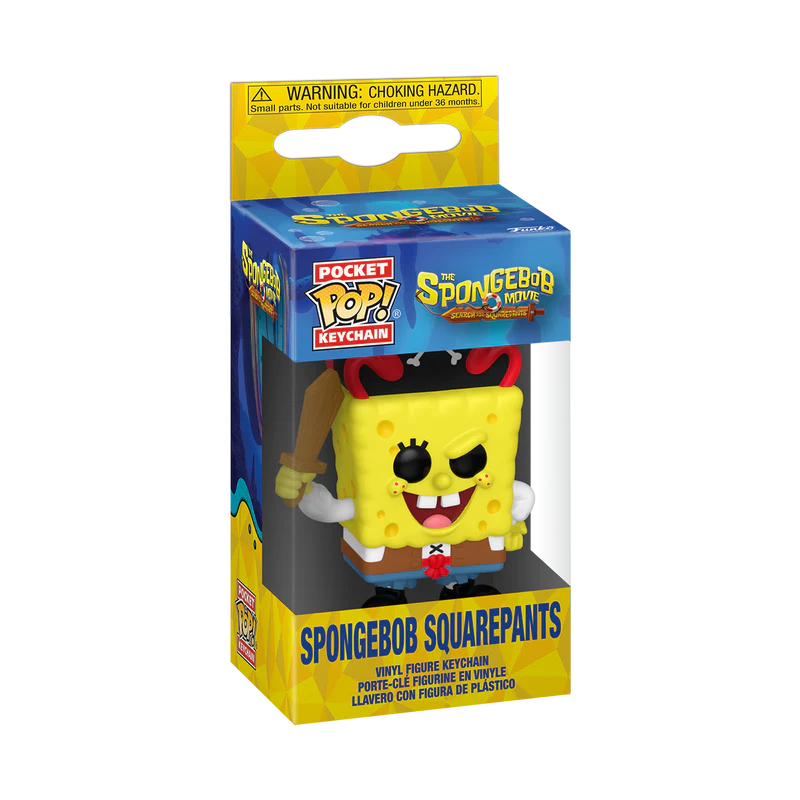 Funko Pop! Keychain: The SpongeBob Movie Search for SquarePants SpongeBob - SquarePants SpongeBob