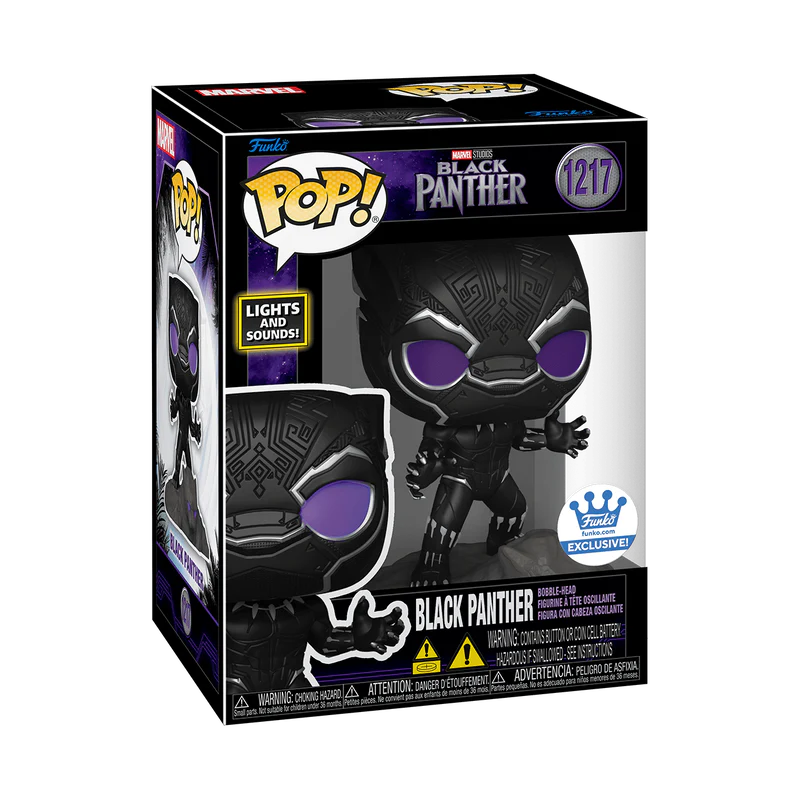Funko Pop! Marvel - Black Panther Lights And Sound (Funko)