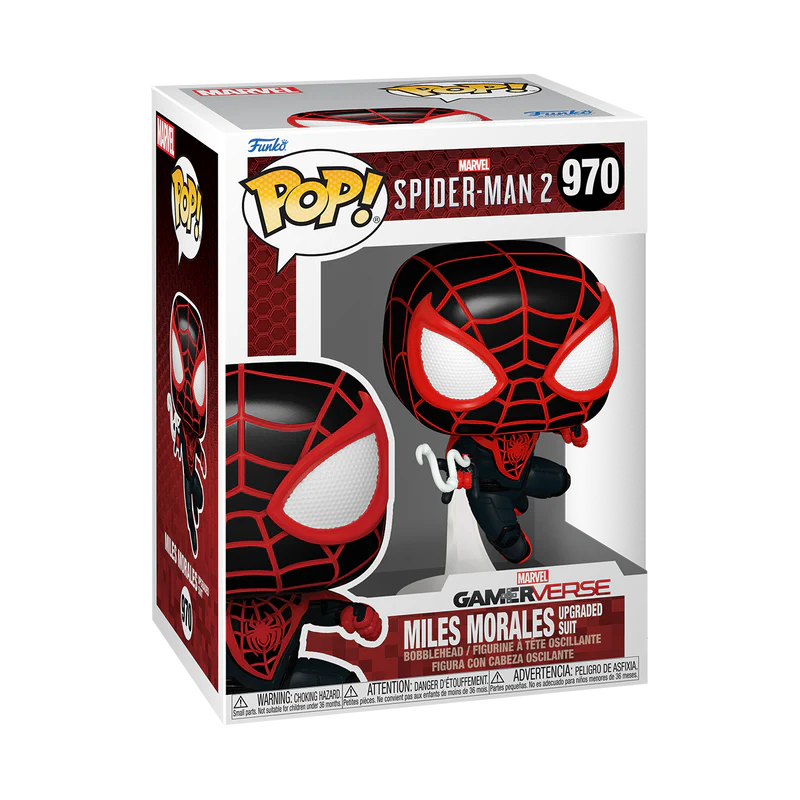 Funko Pop! Marvel - Spider-Man 2 Miles Morales Upgraded Suit