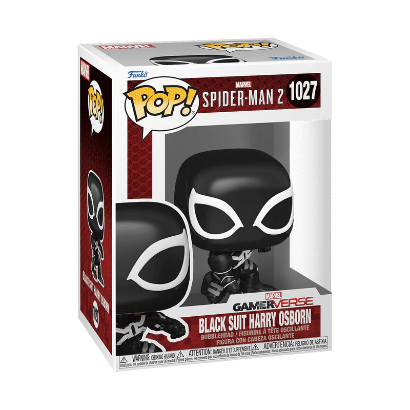 Funko Pop! Marvel - Spider-Man 2 Video Game Black Suit Harry Osborn