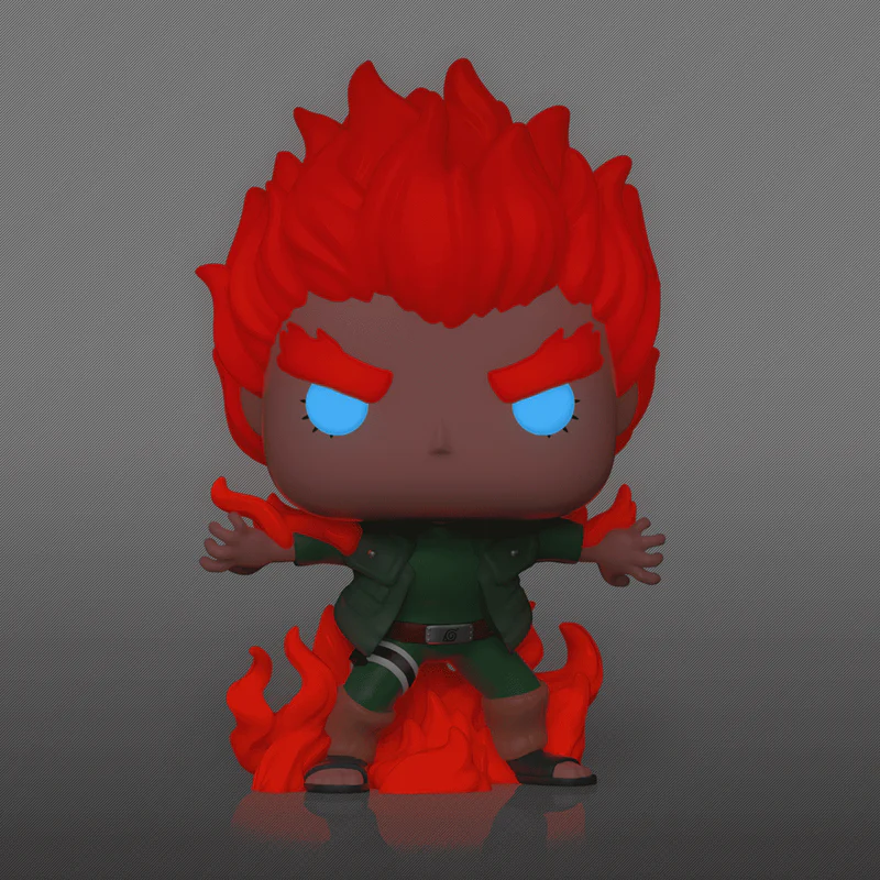 Funko Pop! Naruto Shippuden - Might Guy Eight Inner Gates Glow (Special Edition) - Image 2