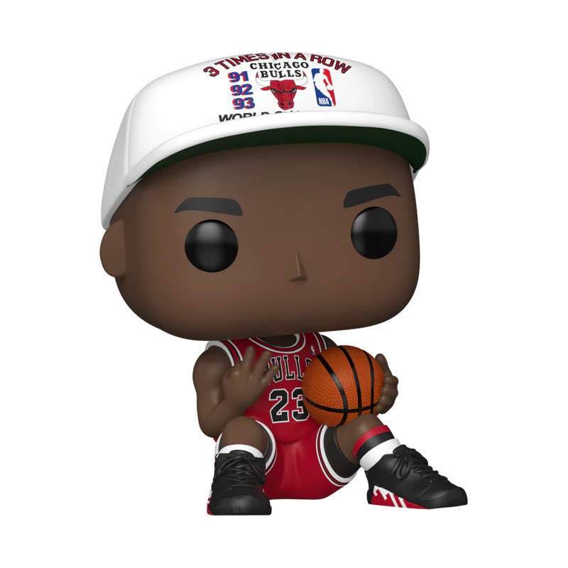 Funko Pop! NBA- Bulls- Michael Jordan (3x in a Row) - Image 2