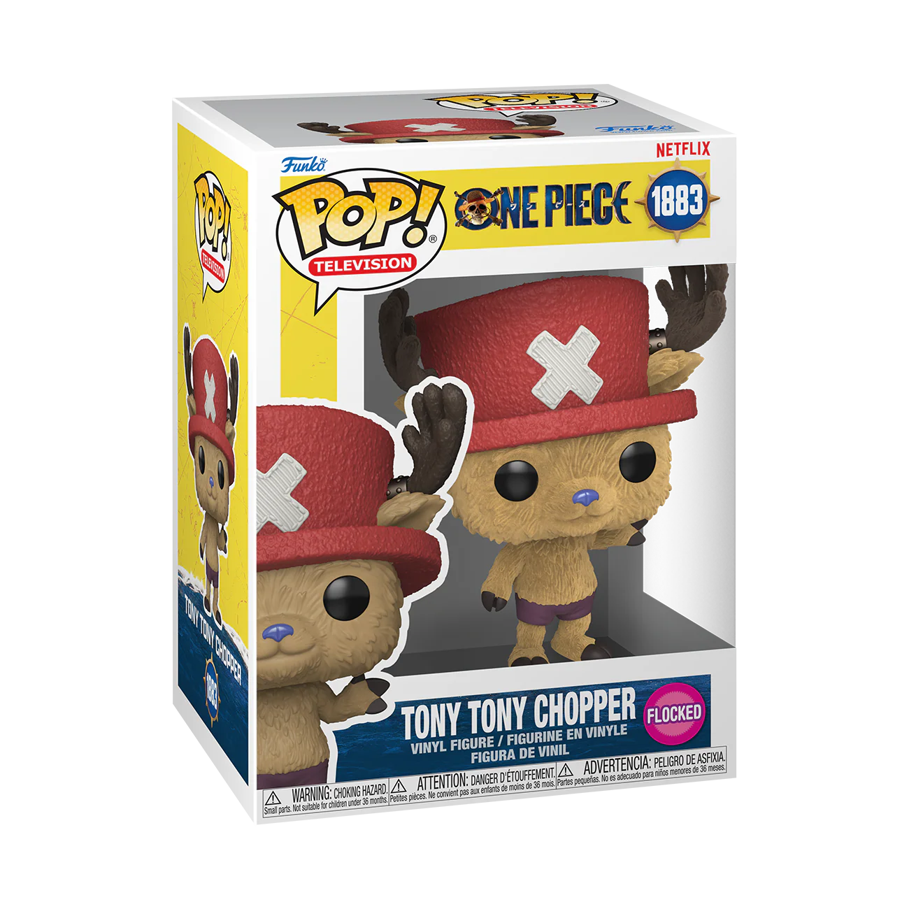 Funko Pop! One Piece Live Action - Chopper (Flocked)