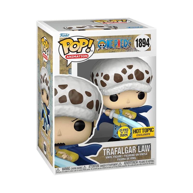 Funko Pop! One Piece - Trafalgar Law Glow (Hot Topic)