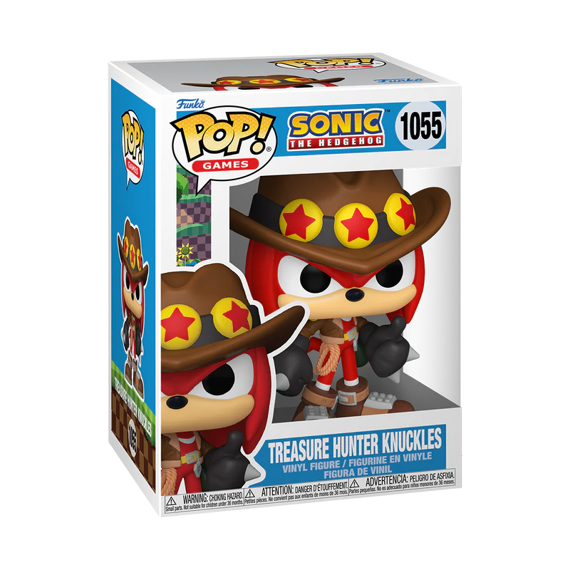 Funko Pop! Sonic the Hedgehog - Treasure Hunter Knuckles