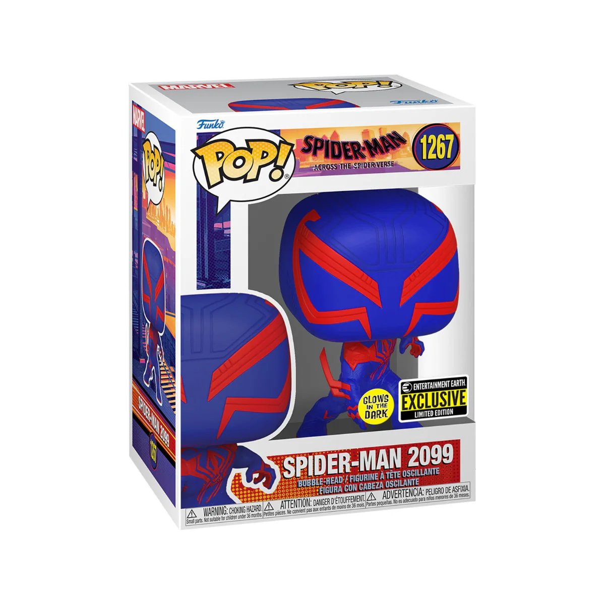 Funko Pop! Marvel - Spider-Man Across the Spider-Verse: Spider-Man 2099 (Entertainment Earth)