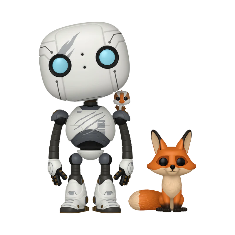 Funko Pop! The Wild Robot - Roz with Fink & Brightbill - Image 2
