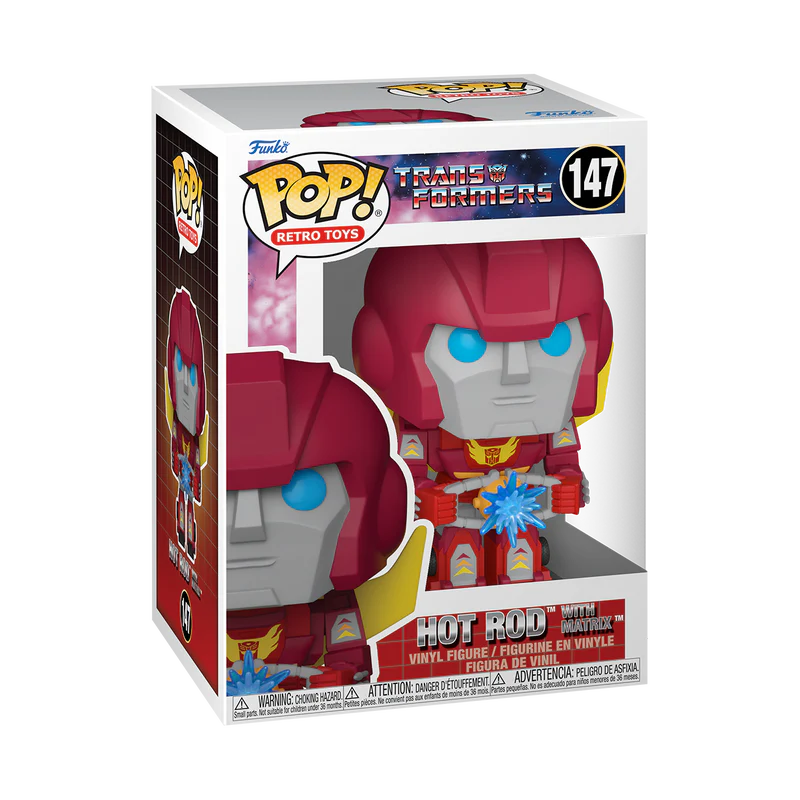 Funko Pop! Transformers - Hot Rod with Matrix