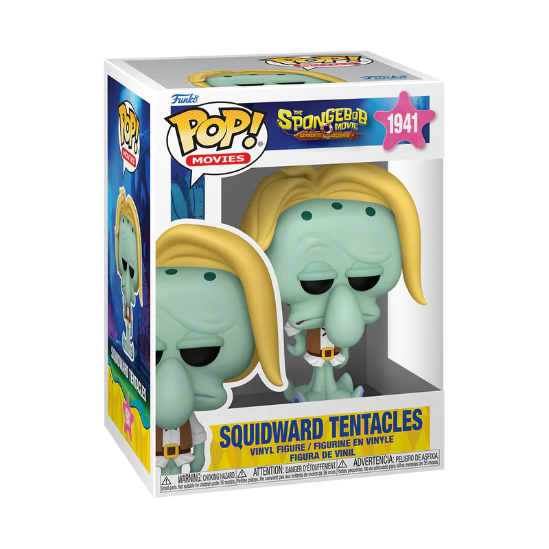 Funko Pop! The SpongeBob Movie Search for SquarePants SpongeBob - Squidward Tentacles