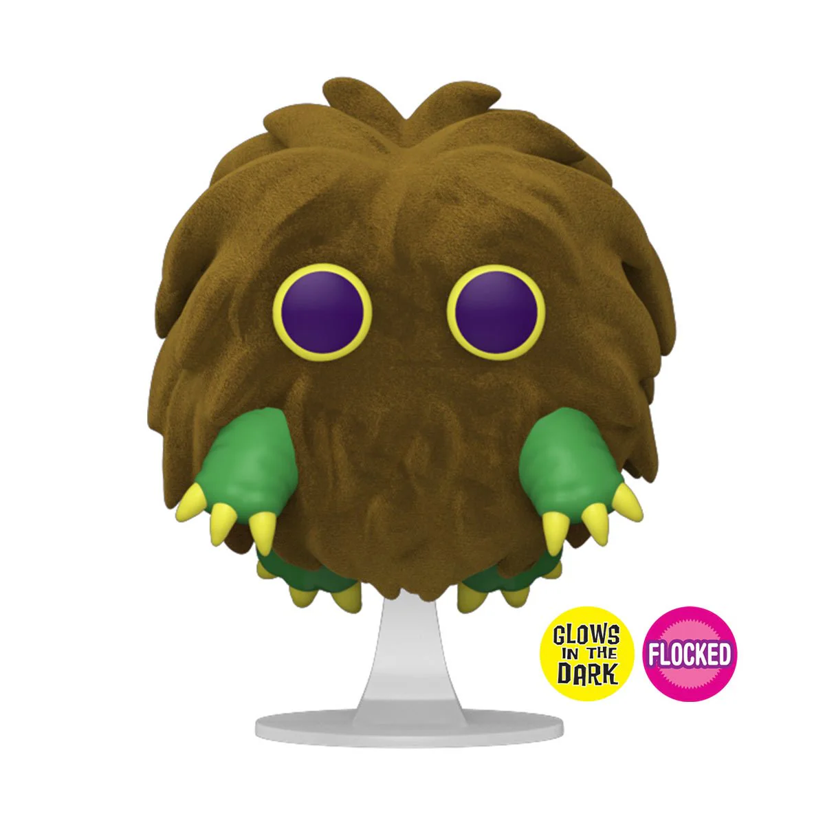 Funko Pop! Yu-Gi-Oh! Kuriboh Flocked and Glow-in-the-Dark Pop! AAA Anime Exclusive - Image 2