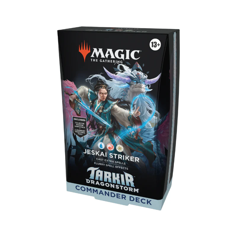 MTG TCG: Tarkir Dragonstorm - Commander Deck (Jeskai Striker)