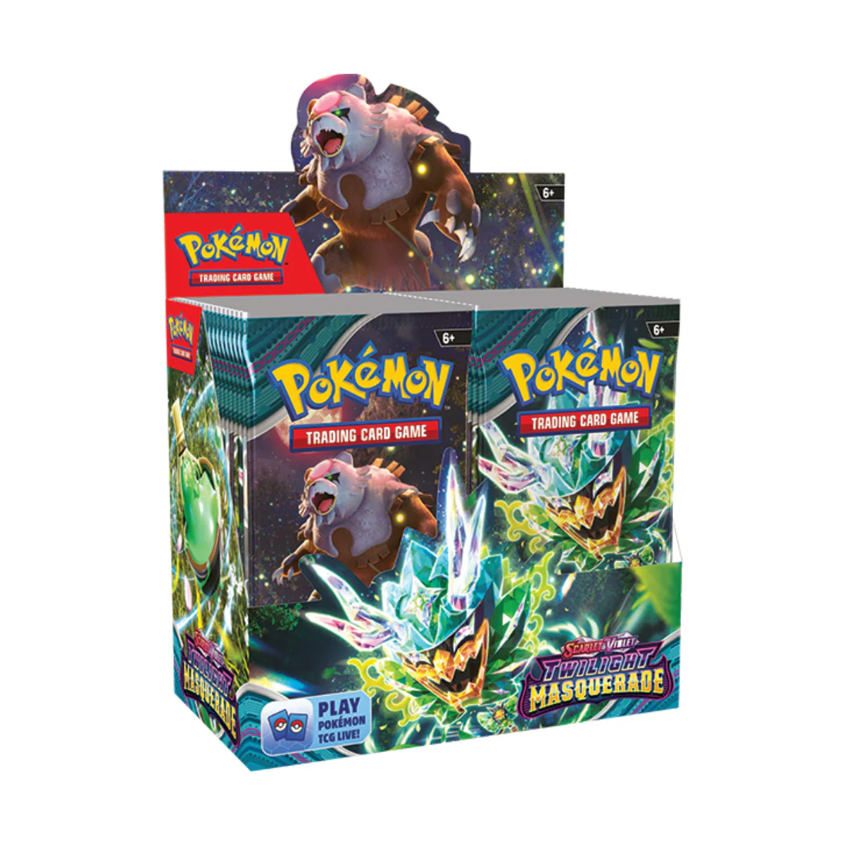 Pokémon TCG: Scarlet & Violet 06 Twilight Masquerade- Booster Display 36 Packs