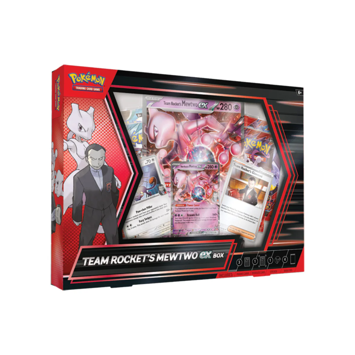 Pokémon TCG: Team Rocket’s Mewtwo ex Box