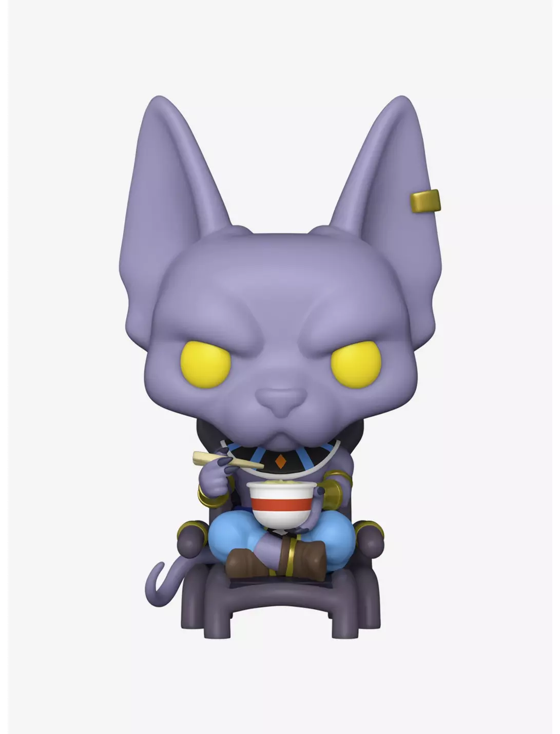 Funko Pop! Dragon Ball Super - Beerus Eating Noodles (Hot Topic) - Image 2