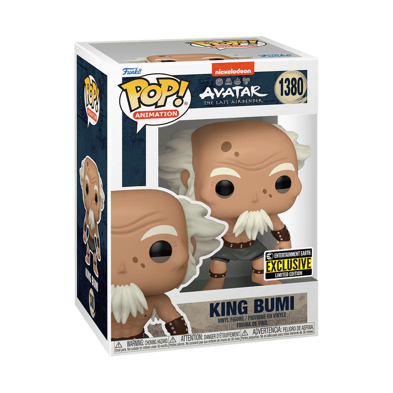 The Last Airbender King Bumi Funko Pop!